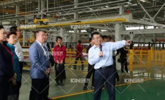 【新闻】天下政协委员教科卫体委员会副主任、科技部原副部长曹健林向导天下政协调研组莅临腾博会官网机械人调研