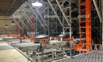 【产品动态】腾博会官网机械人两驾马车助力生胎智能物流——高速堆垛机和高速EMS，，，，，，，让生胎智能制造驶入高效快车道！